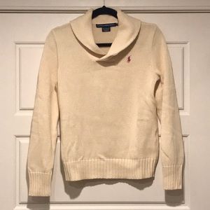 RL Sport Cream Sweater